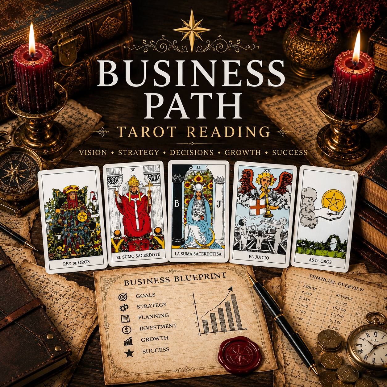 Business Tarot Reading – 1 Question