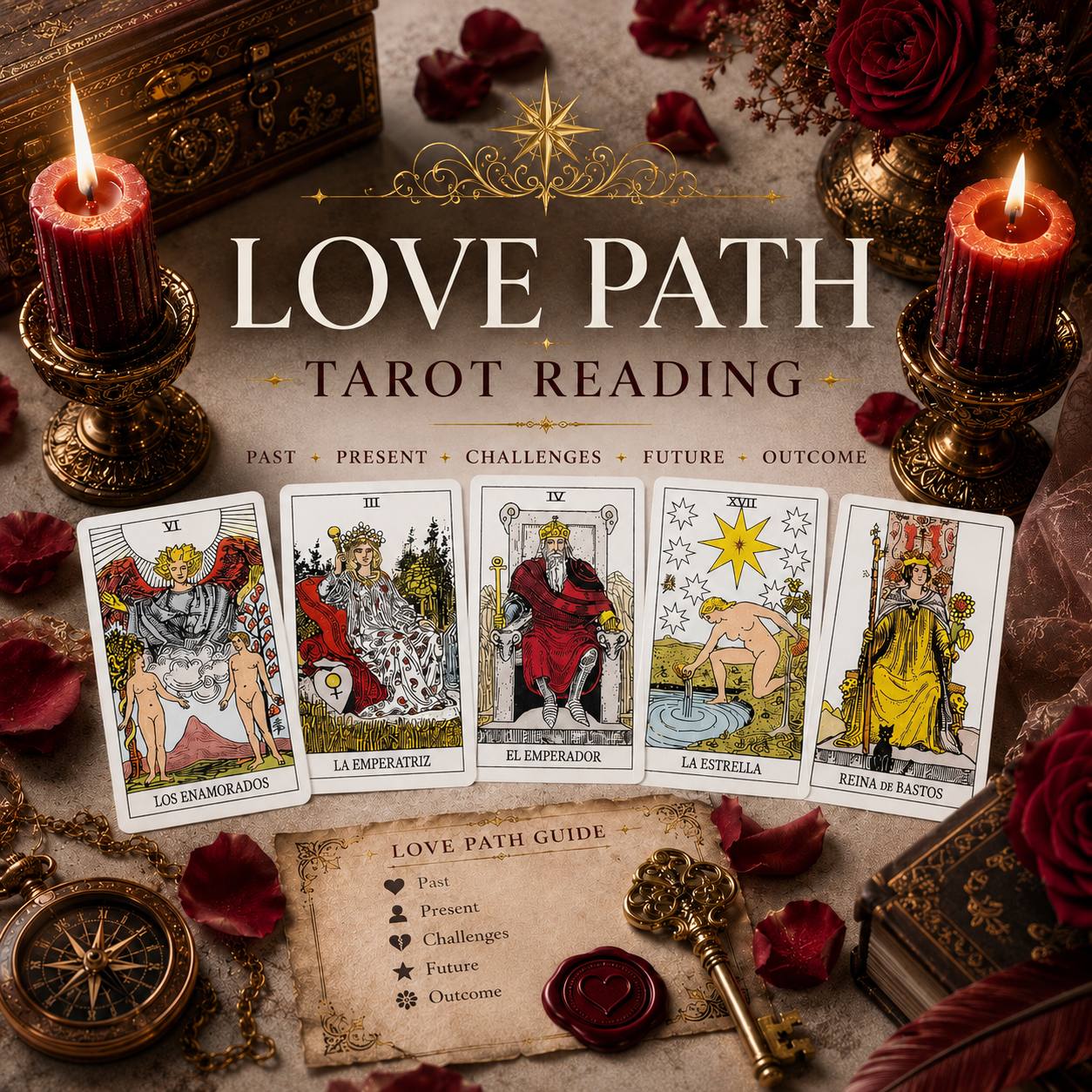 Love & Relationship Tarot Reading – 1 Question