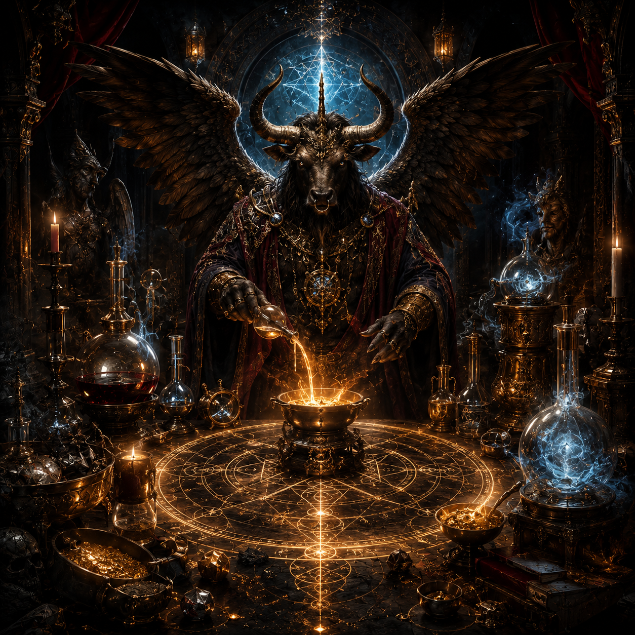 Ritual with Demon Governor Haagenti - Transformation, Wisdom and Alchemical Change