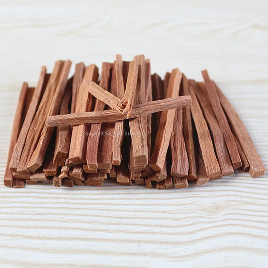 50g Natural Sandalwood Stick Fragrance Natural Hand Split Wood DIY