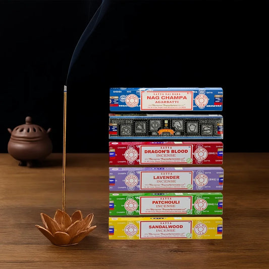 Satya Sai Baba Incense Sticks 15g | Hand-Rolled Ritual Incense