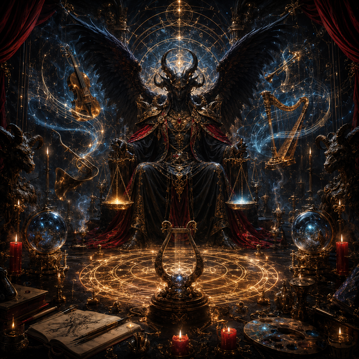 Ritual with Demon Duke Amdusias - Justice, Harmony and Creative Influence
