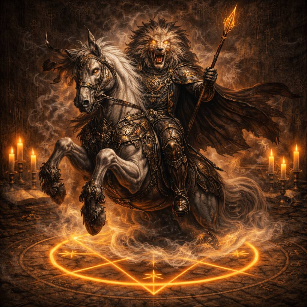 Ritual with Demon Marquis Sabnock - Protection, Defense and Spiritual Fortification