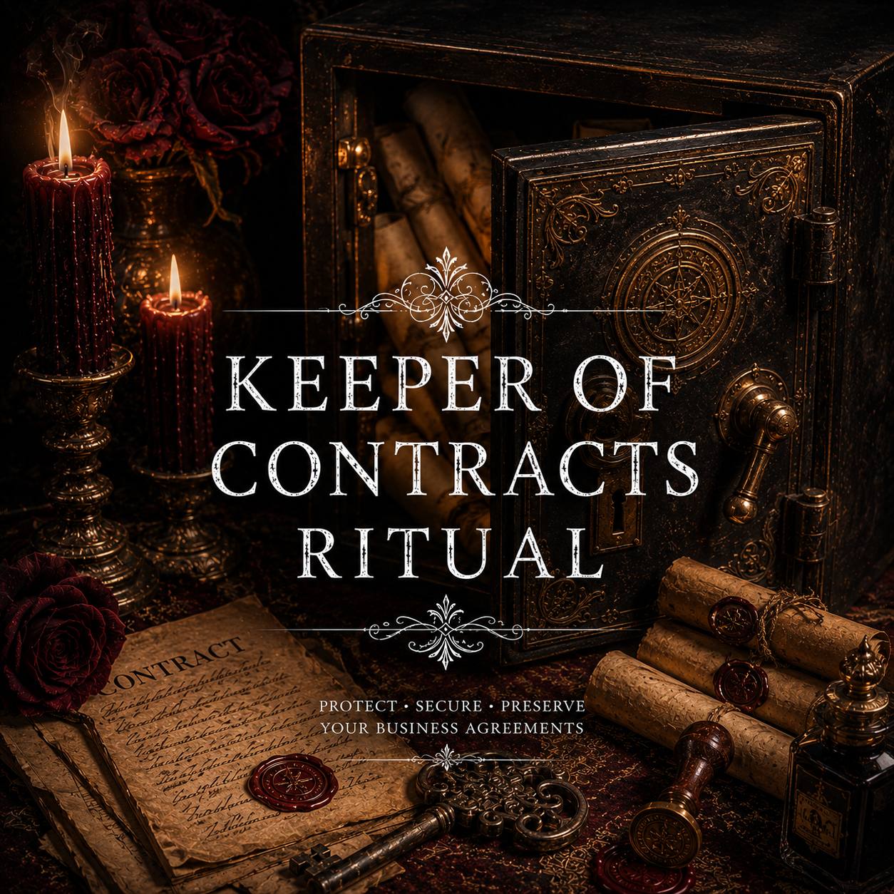 Keeper of Contracts Ritual - Business Protection & Agreement Stability